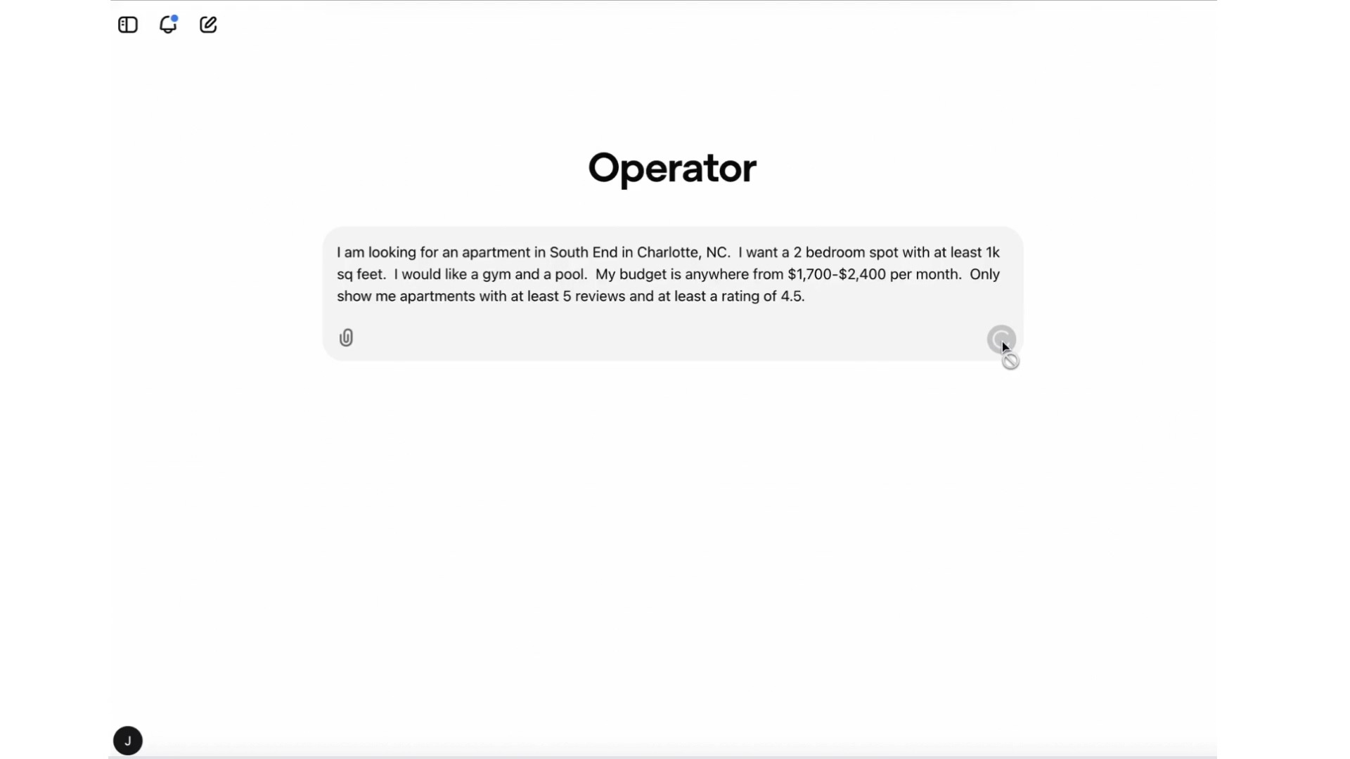 Operator - Apartment Search