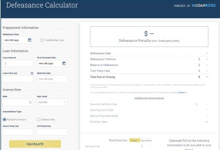 Defeasance Calculator