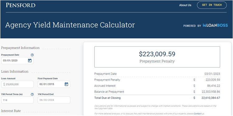22+ Yield Maintenance Calculation